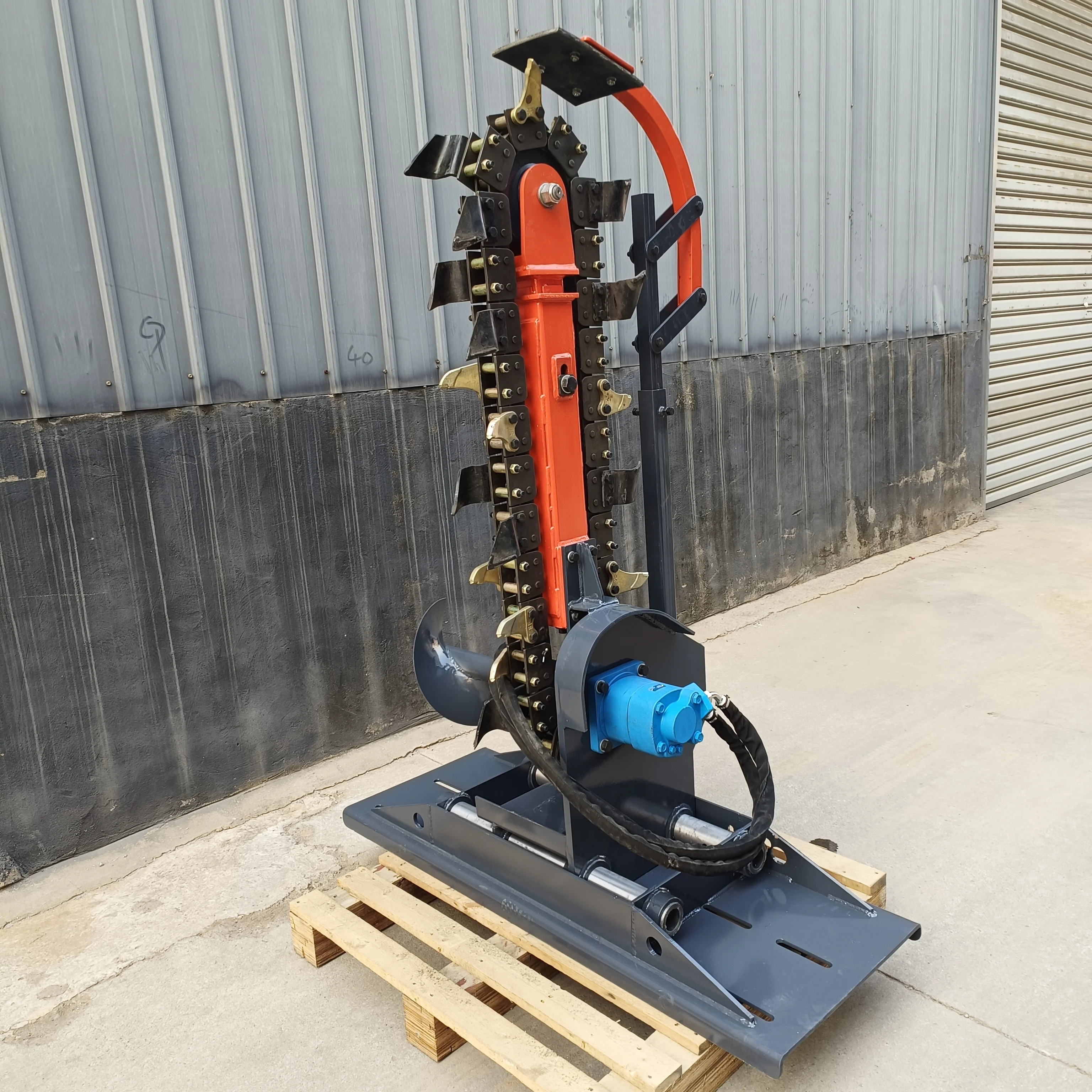 trencher for Skid Steer Loader/Trencher for Excavator Ditcher/Chain Trencher