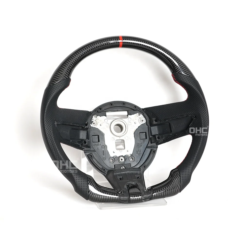 Custom Carbon Fibre Steering Wheel For Chevy SS RS Chevrolet Carbon Steering Wheel Camaro 2013 2012 2011 2010 2007 2008 2009