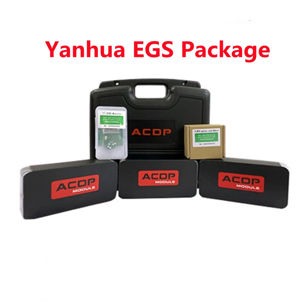 Yanhua Mini ACDP-2 EGS ISN Clear Gearbox/Transmission Clone Package for BM-W/Merc-edes/V W/MPS6 Vo-lvo Land Rover TCU Programmer