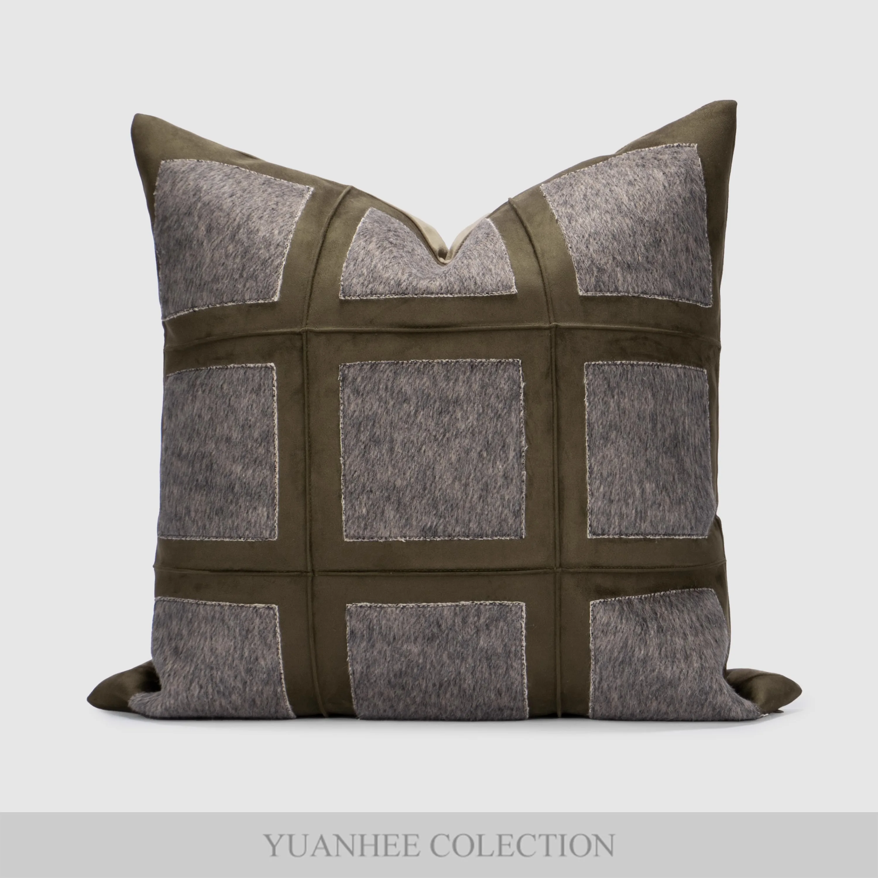 Yuanhee square Pillow Cushion for Bedroom Hotel Living Room Bed Sofa Pillow Cover Cushion Set Home Decoration