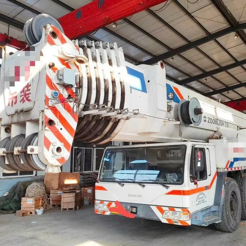 Хорошее состояние используется zoomlion QAY500 500 тонный Автокран дешевая цена лидер продаж в Дубайском кране ОАЭ