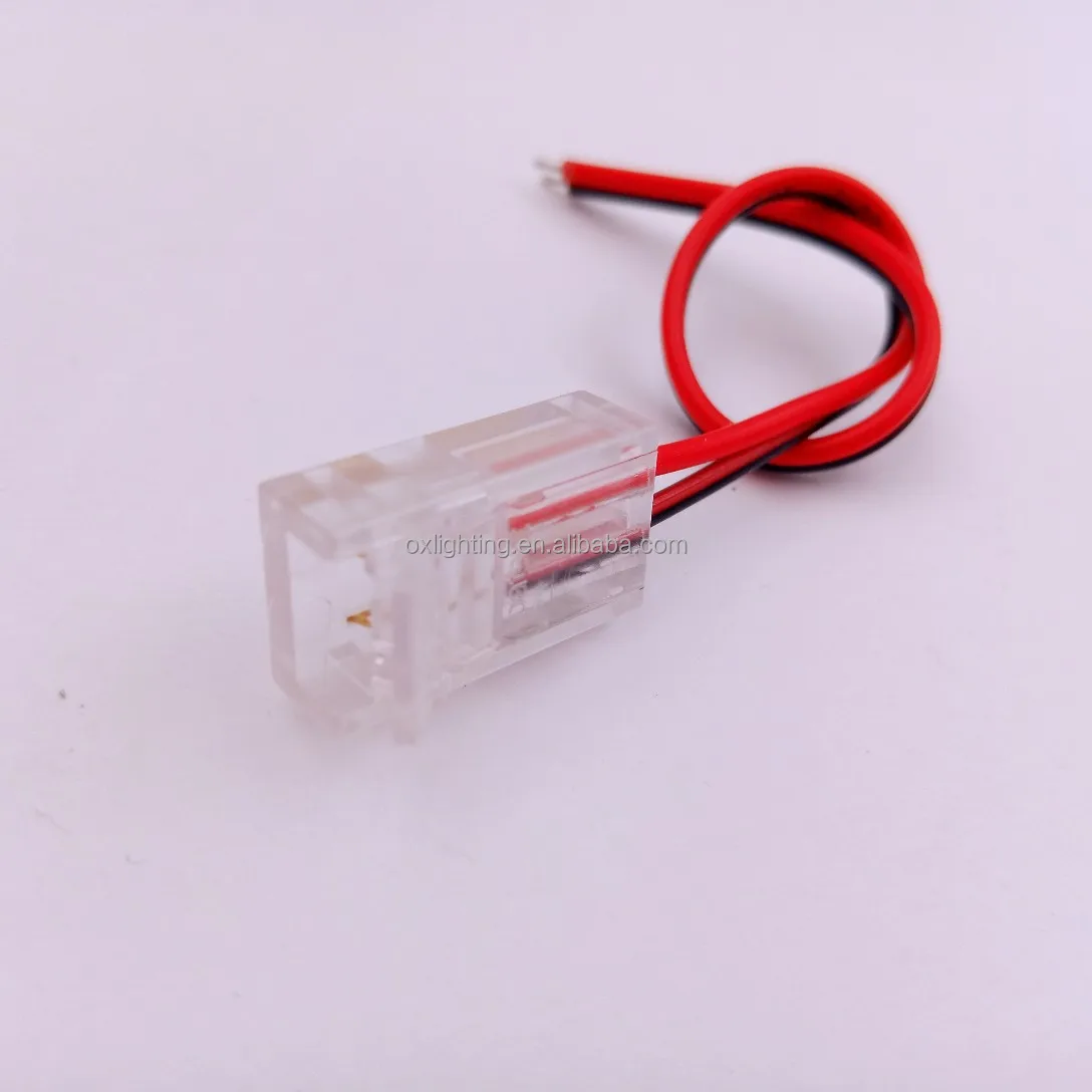 RGB Rgbw Cob Led Connector Adjustable Cct Cob Strip Connector Welding-free 5 Pin Connectors For Cob Led Strip