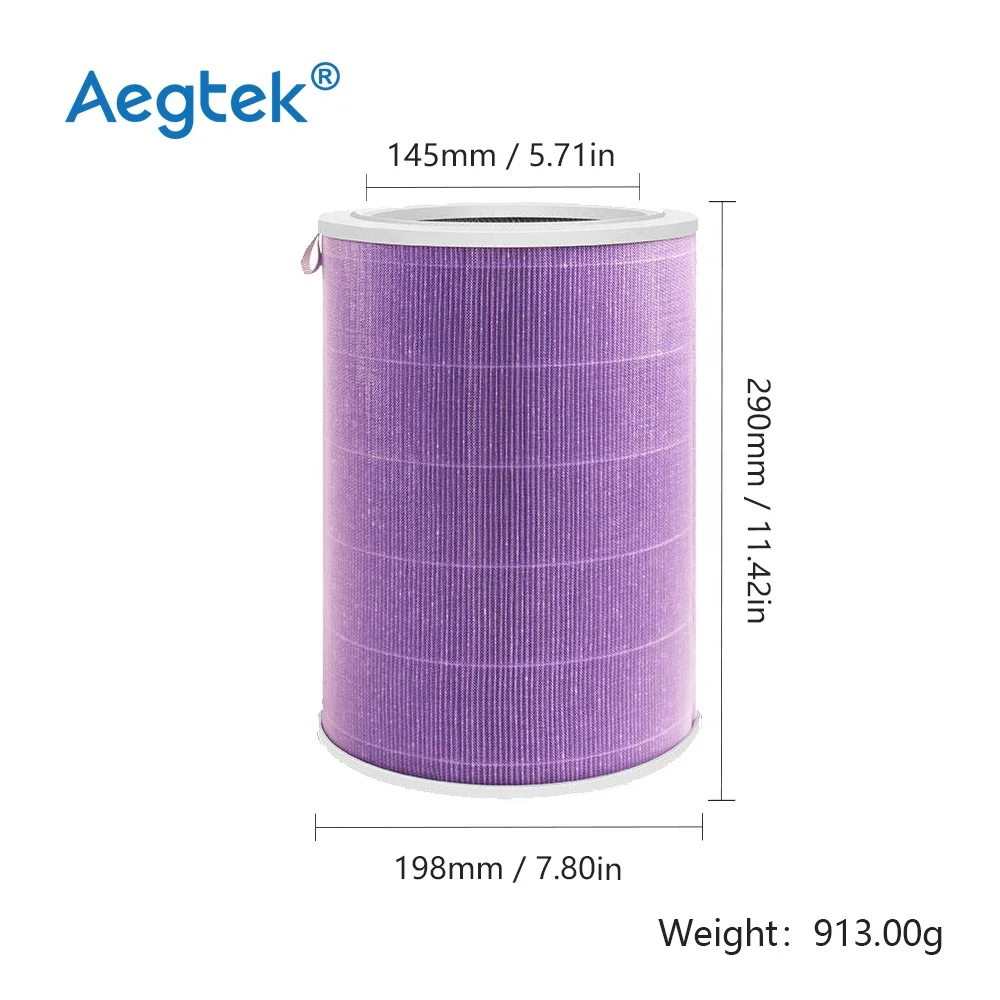 Mi Air Purifier 3C 3H 3 2C 2H 2S Pro Filter With RFID Chip For Xiaomi Air Purifier High-efficiency Activated Carbon Air Cleaner