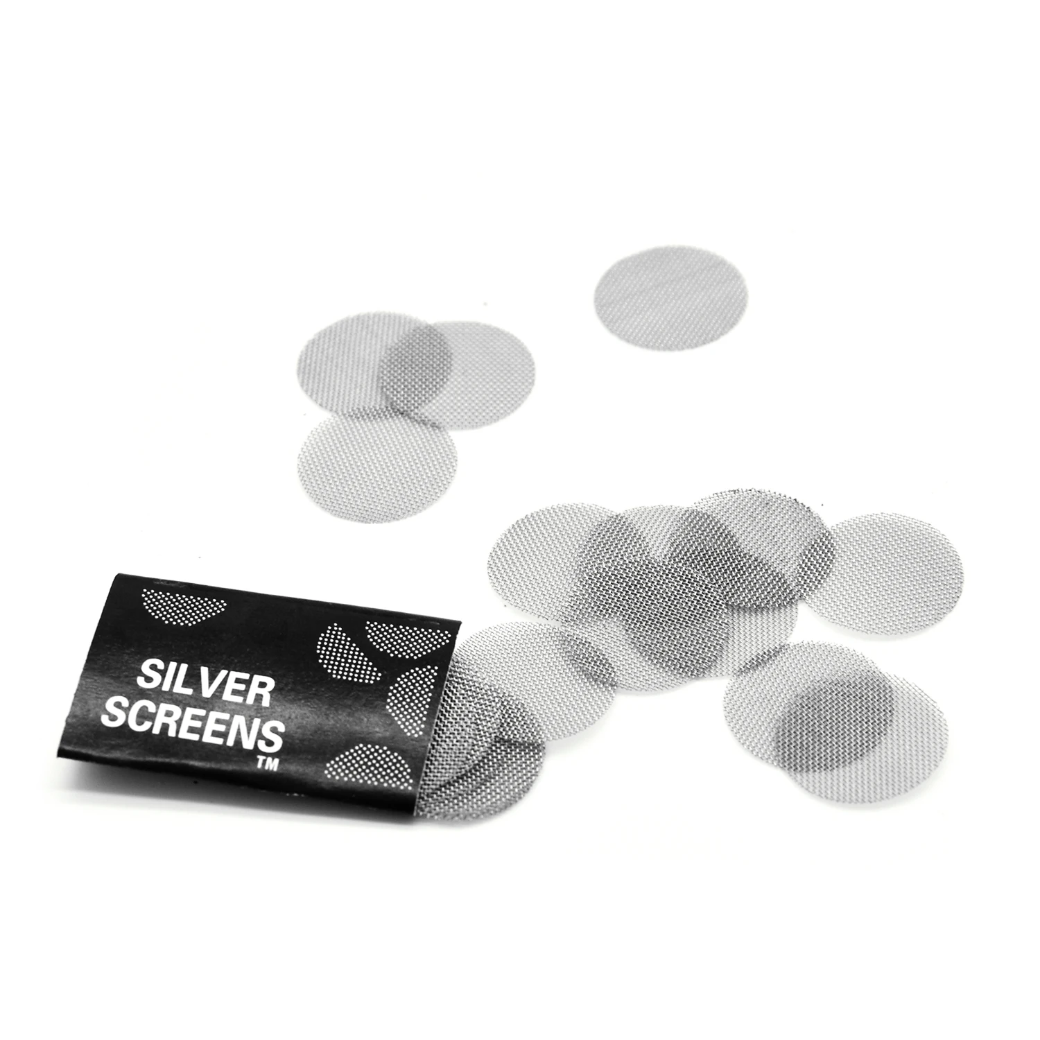 Round 15mm 16mm 19mm 21mm Stainless Steel  Tobacco Strainer Smoke Pipe Screen Smoking Air Filter Disc