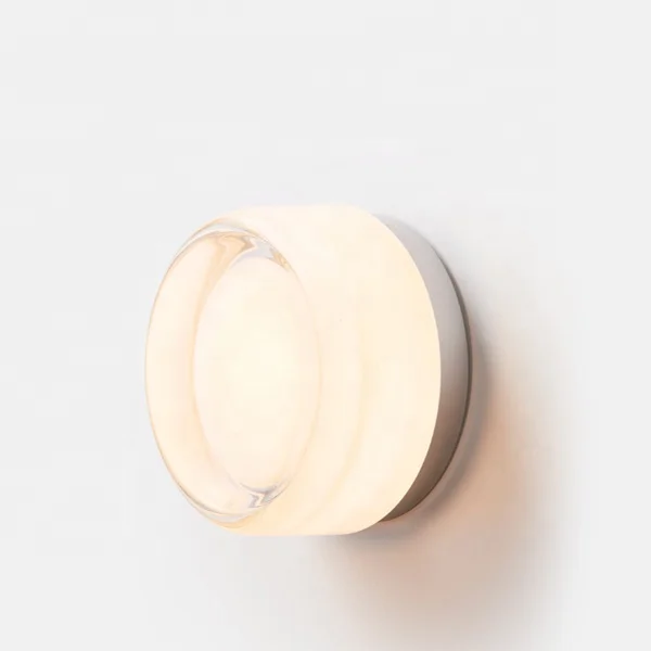 Spanish Designer Creative Glass LED Wall Lamp Simple Luxury Lighting Porch Aisle Background Bedroom Bedside Decorative Sconces