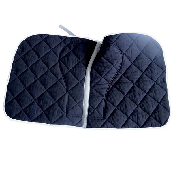 Fashion Style Pad Bamboo Fiber Fabric Saddle Pad Eco-Friend Fabric Horse Saddle Pad With Silicone