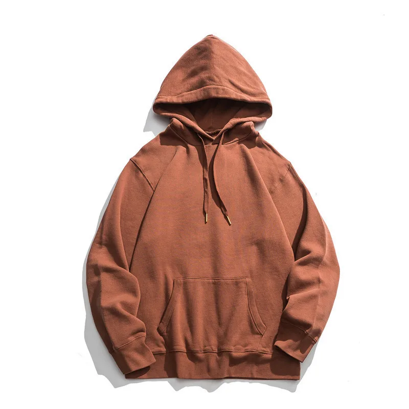 High Quality Street Wear Over Size Wholesale Hoodie Fashion Clothing Man Blank Sweatshirts Hoodies Custom Pullover Cotton OEM