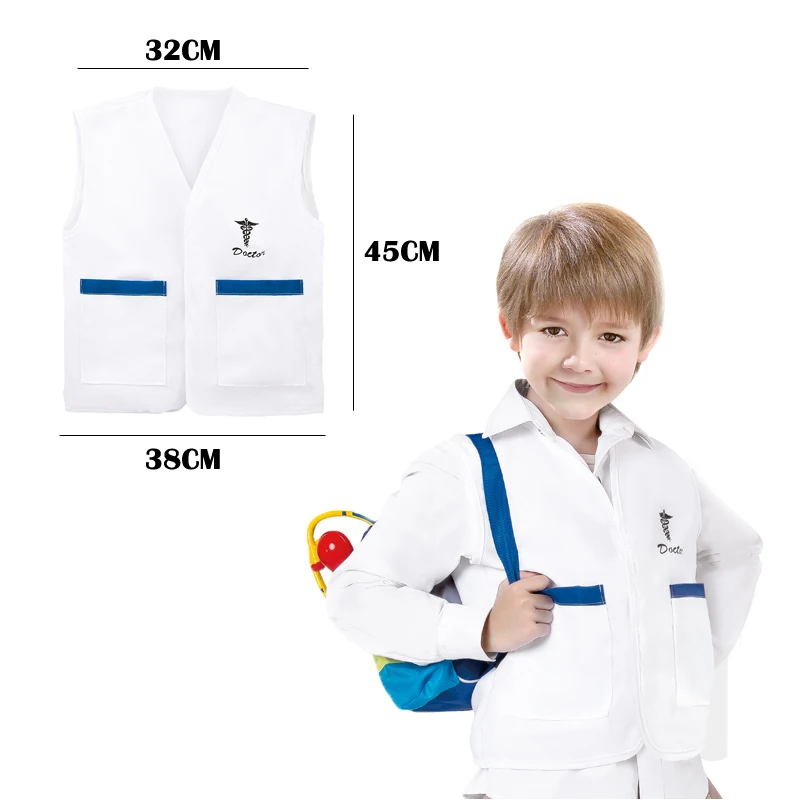 Лидер продаж, обучающая детская форма-хирург из 8 предметов, медицинская ролевая игра, набор игрушек с аксессуарами, набор игрушек для врачей