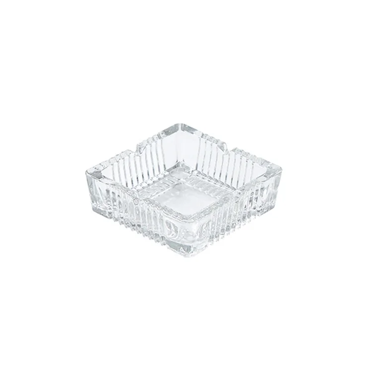 High quality Custom Logo Round Portable crystal Ashtray  Personalized hotel bar office cigar ashtray  ceramic ashtray