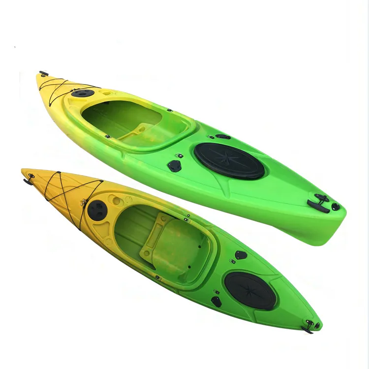 polyethylene rotomolded single fishing canoe kayak for touring