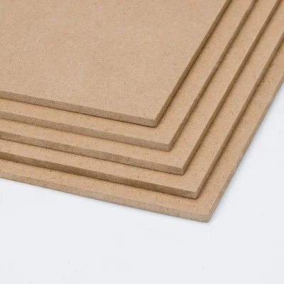 Factory wholesale 3mm 5mm 9mm 12mm 15mm 18mm laminated MDF raw board For china