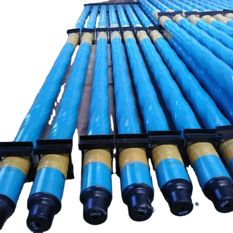 oilfield string 8 od 2-13/16 id 31ft slick spiral aisi 4140 4145h API drill dog collar for oil well drilling and workover rig