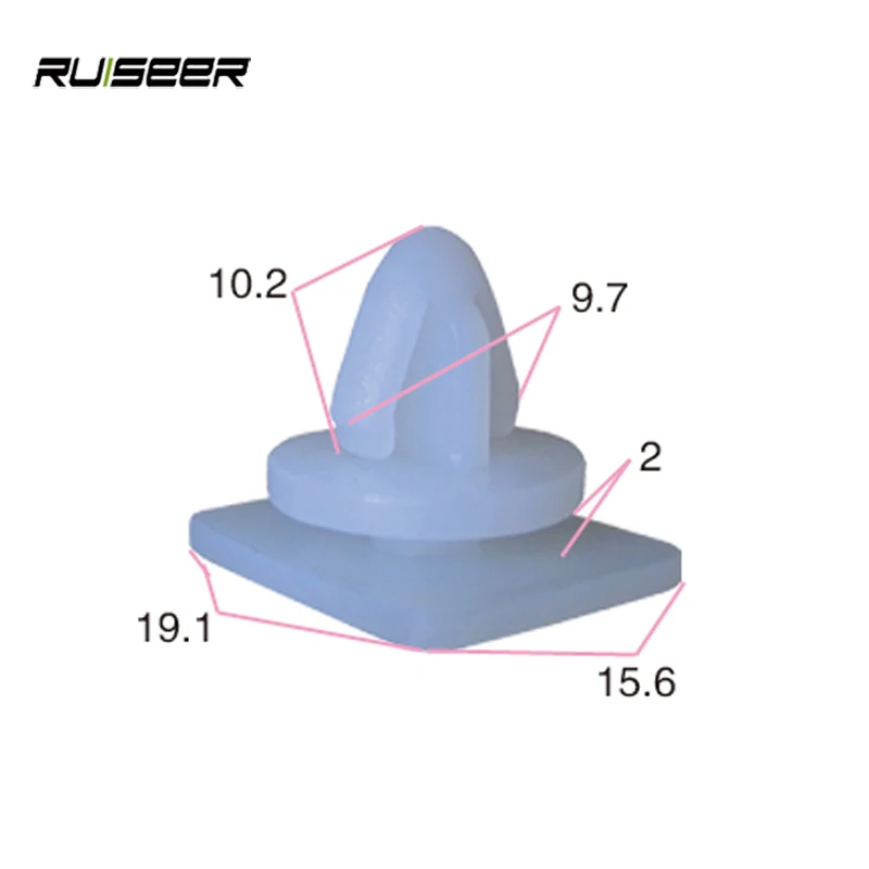 Fastener Clips Plastic Cars Seal Floor Strip Attachment Plastic Clips Automotive