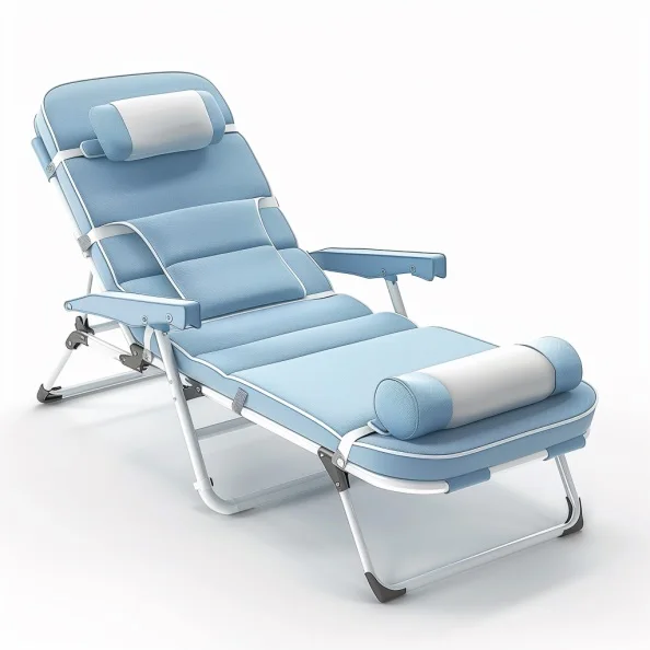 Factory Wholesale Cheap Zero Gravity Small Size Folding Sun Lounger Camping Reclining Chair