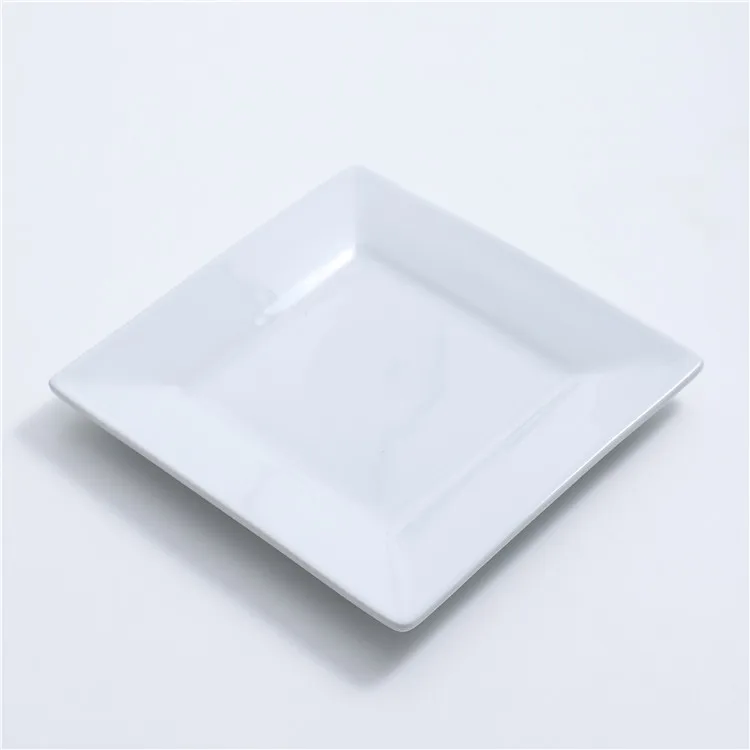 Hot sale high quality party weeding used white ceramic dinnerware plate set porcelain charger plates