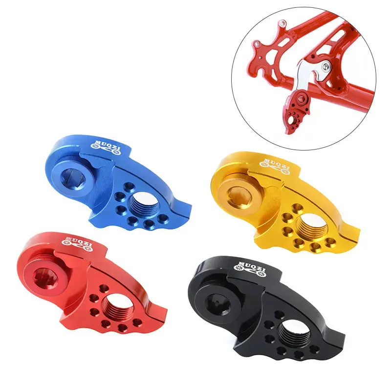 MUQZI Bicycle Frame Rear Derailleur Hanger Extension Aluminum Alloy Tail Hook Extender Mtb Road Bike Accessories