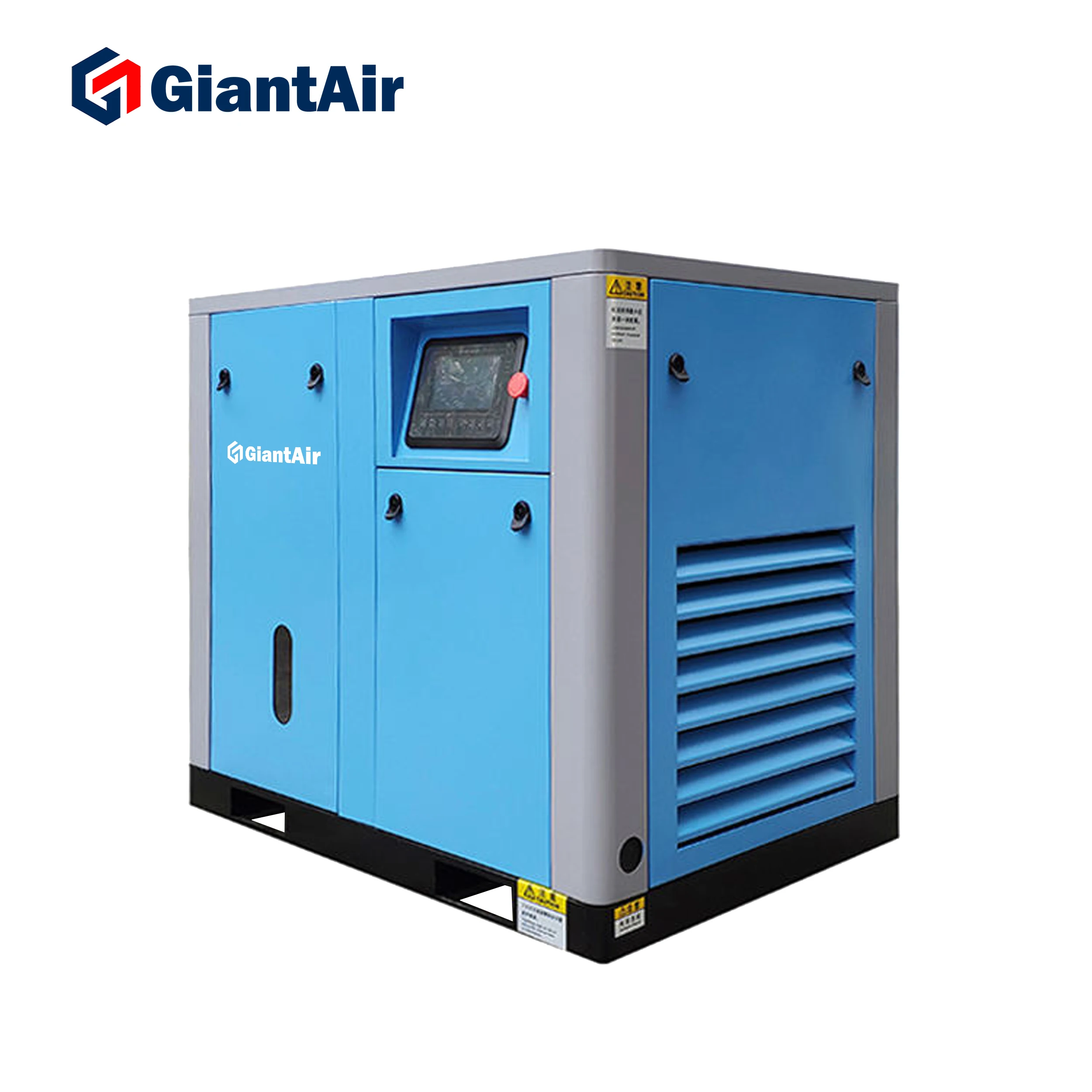 GiantAir Water lubricated screw air compressor 15kw 20hp variable frequency dental air compressor oilfree