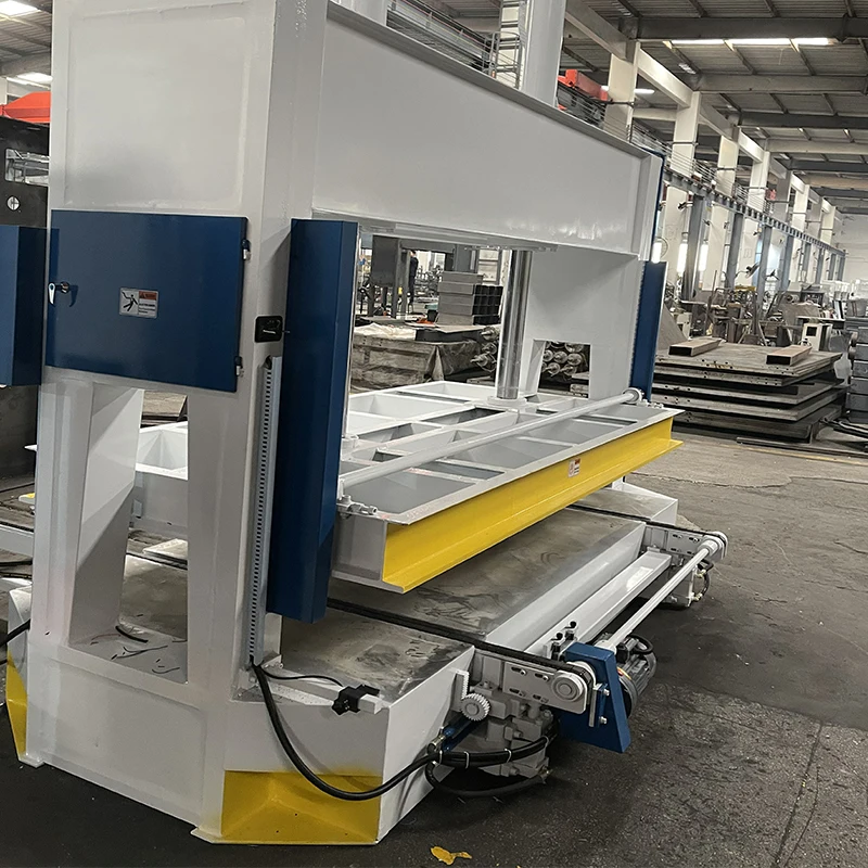ZICAR woodworking cold press machine automatic feeding cold press hydraulic cold press machine for plywood