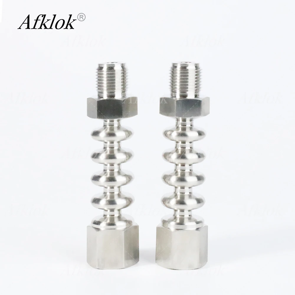 1/2in Female and Male Threaded Stainless Steel Radiator Adaptor for High Temperatures