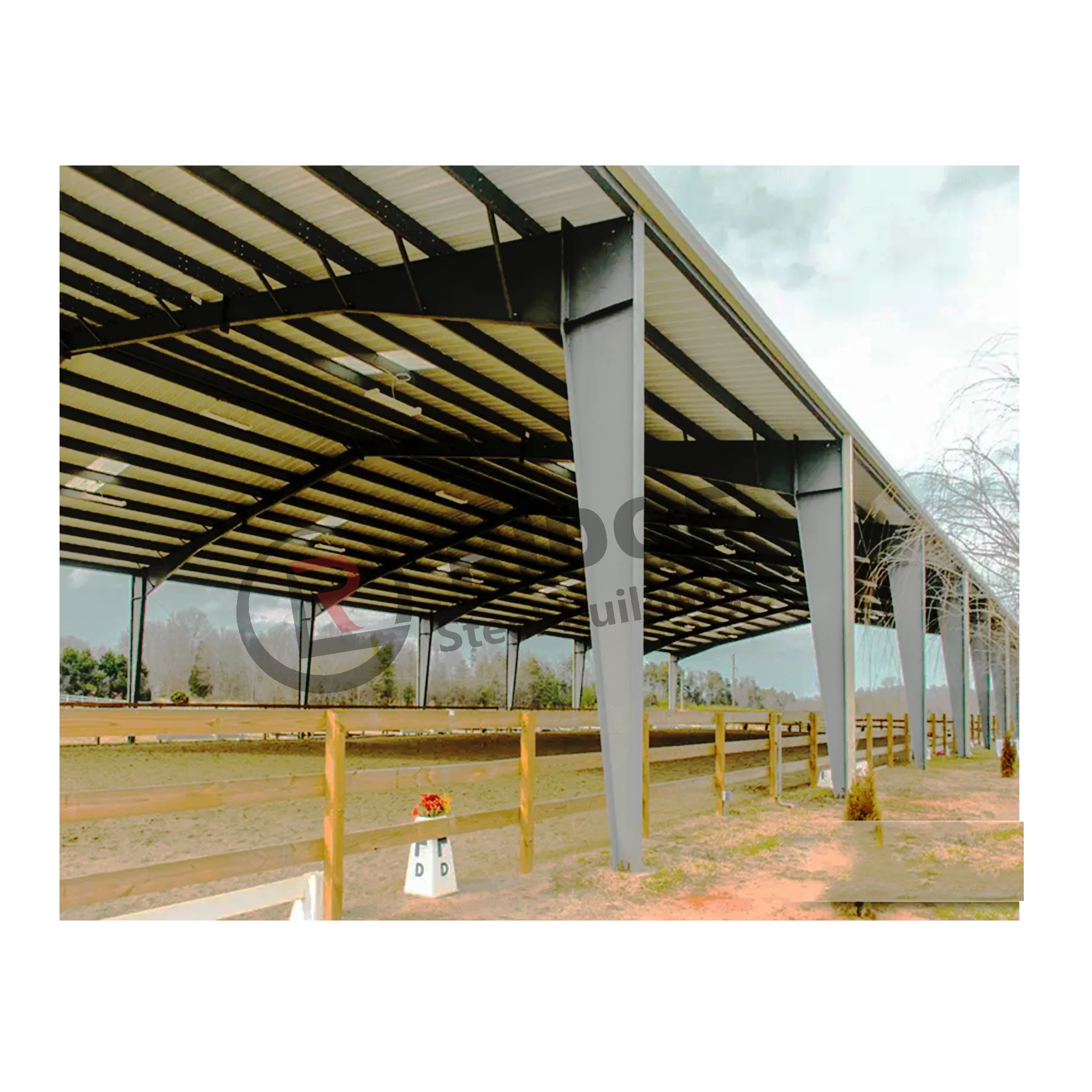 Prefab Steel Structure Appliance Steel Carport /garage/ Car Parking