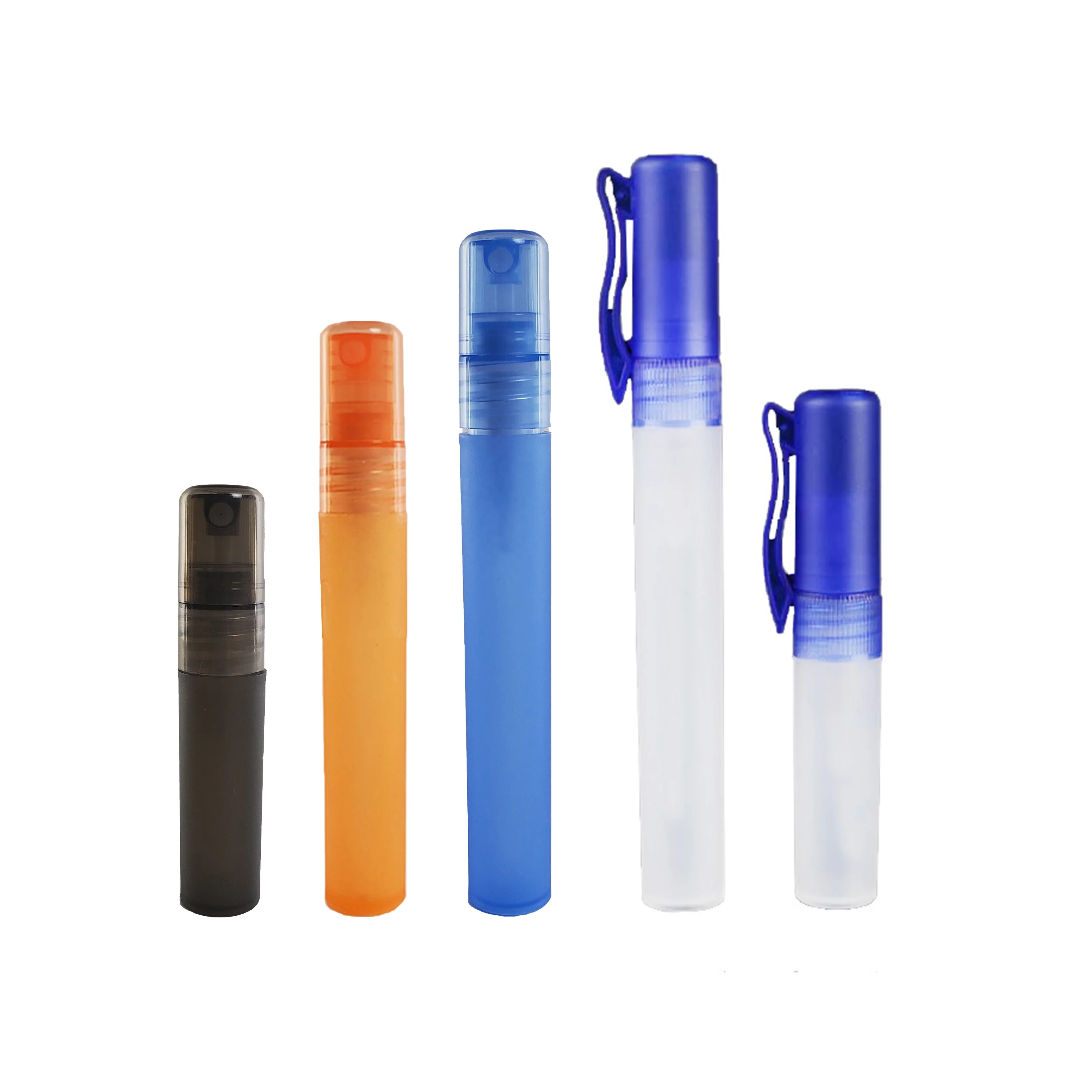 5ml 8ml 10ml  perfume sprayer sample PP pocket mini hand sanitizer plastic atomizer pen spray bottle
