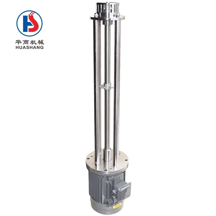 agitator liquid cosmetic batch dispersing stainless steel homogenizer worner lab emulsifier head