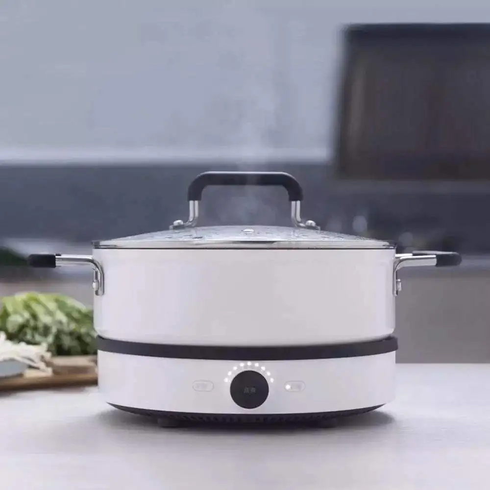 Индукционная плита Xiaomi Mijia 304 Паровая стойка из нержавеющей стали Адаптированная к суповая кастрюля