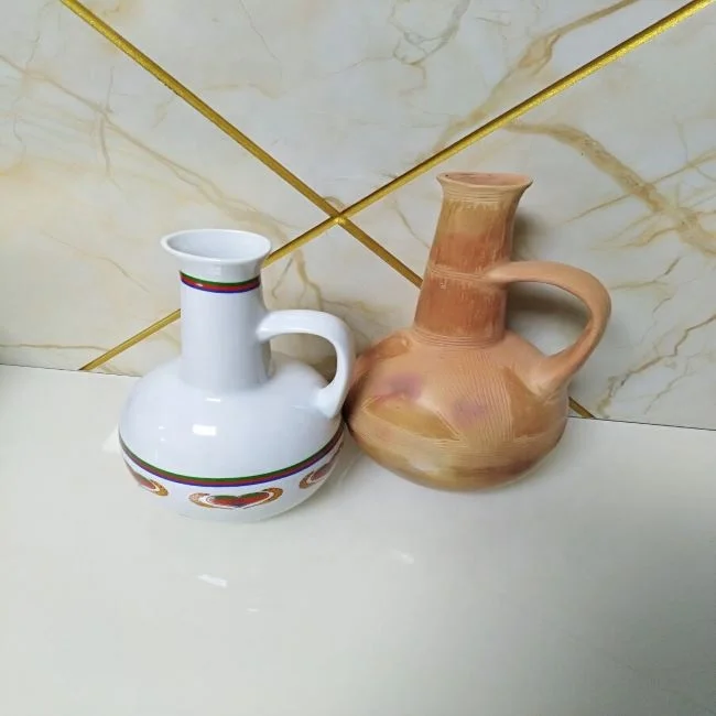 Hot sale Eritrean Ceramic Jebena coffee ceremony fire resistant