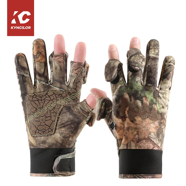 Камуфляжные противоскользящие защитные перчатки для сенсорного экрана