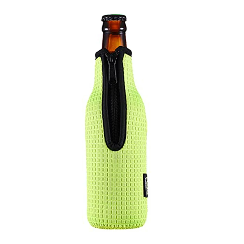 New Fashion Promotional Sublimation Printed Custom Neoprene Can Cooler Drink Beer Bottle Sleeve Stubby Holder