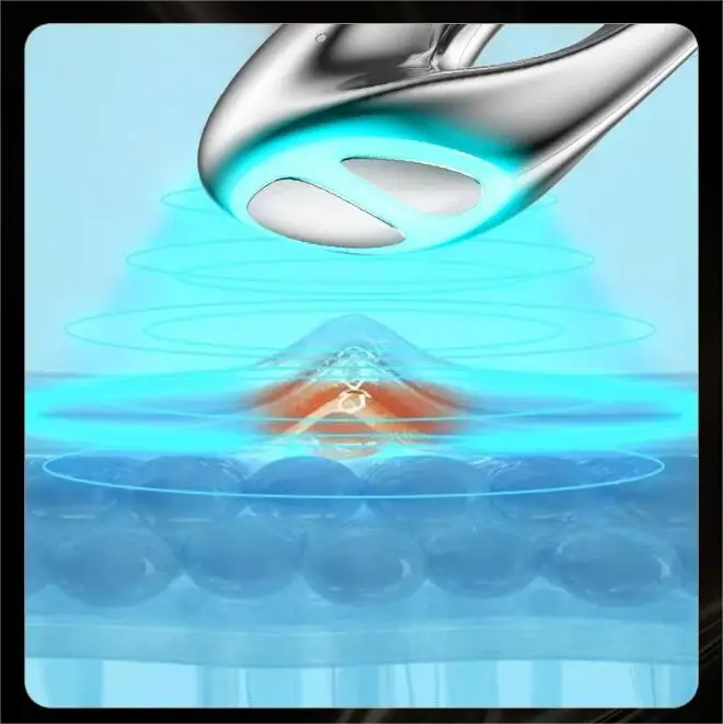 Micro-current Skin Rejuvenation Beauty Device LED Photon Skin-whitening Instrument Vibration Face Lifting Massager