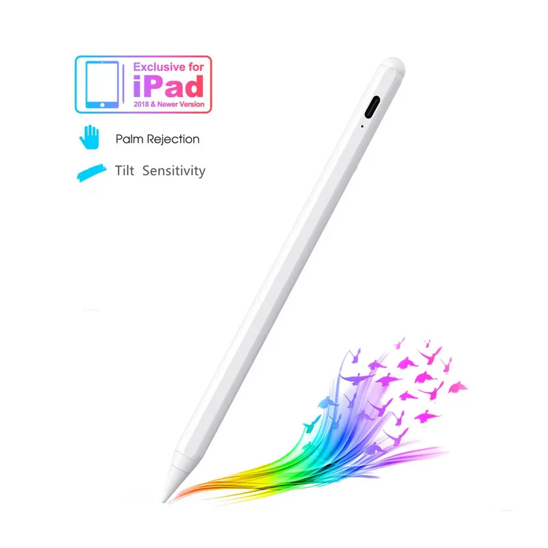 New Arrival Drawing Pencils Palm Rejection Stylus Pen Magnetic Tilt Pressure for Apple iPad 2022 Touch Pen