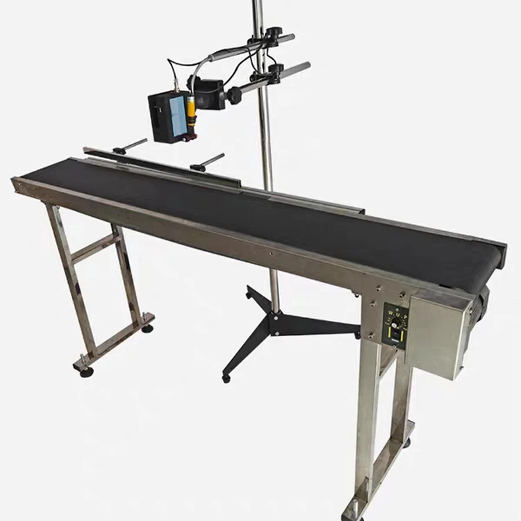 
Automatic expire manufacture date barcode printer coding machine 