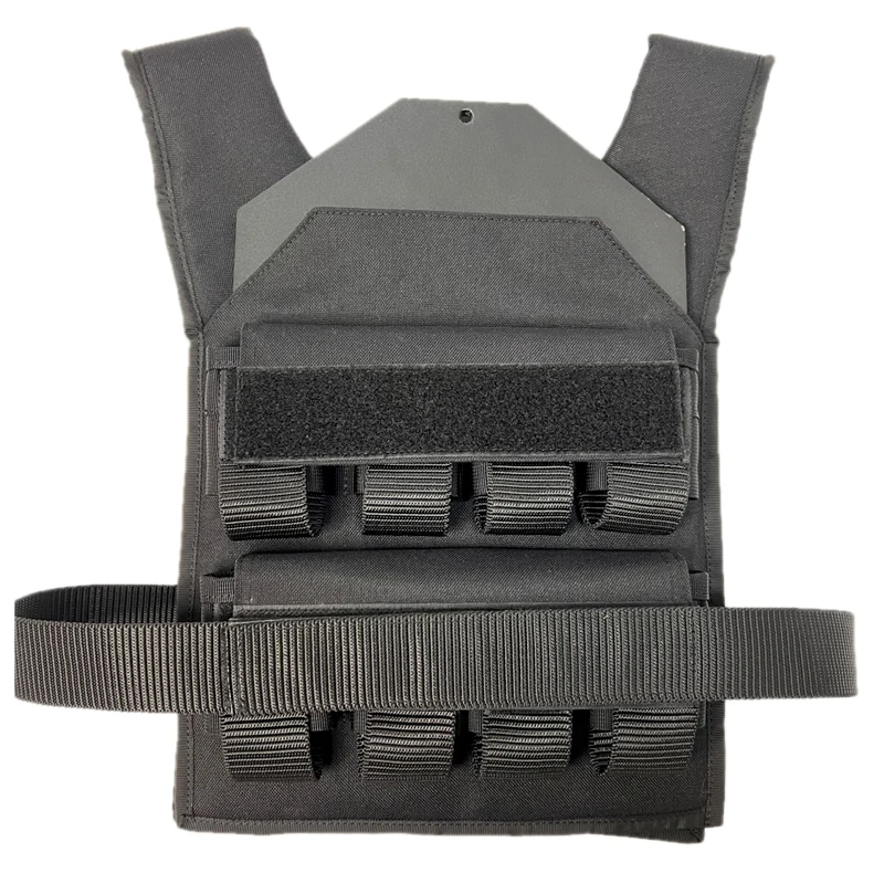 1000D nylon and Neoprene 10 20 30 kgs iron training vest steel plate carrier heavy loading Weight vest