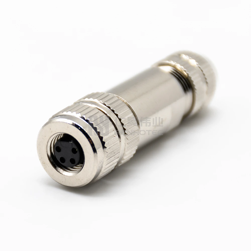 M8 connector 4pin Electric Bicycle Electric Bike Scooters M6 M7 M8 Wire Connector 3 4 5 6 8 Pin 1m