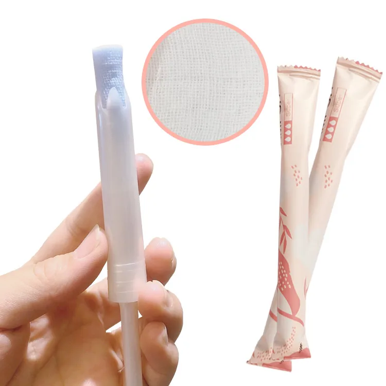 private label reusable organic cotton tampons plastic applicator natural tampons