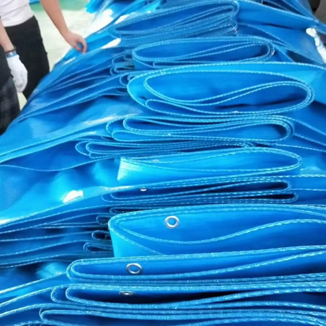 Heavy Duty PE Tarpaulin Fabric Waterproof UV Resistant Tarp with Multilayered Cross Laminated Tarpaulin for Garden/Camping/Patio