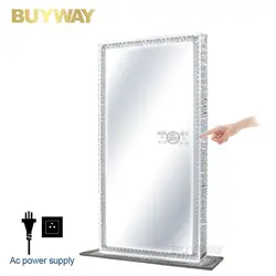 RGB Colorful Lights Diamond Makeup Mirror Hollywood Style Led Vanity Mirror