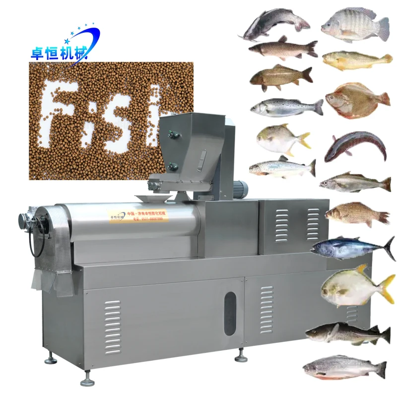 Zhuoheng Feed Domestic Making Machine For Fish Food Floating Fish Feed Pelleting Machine