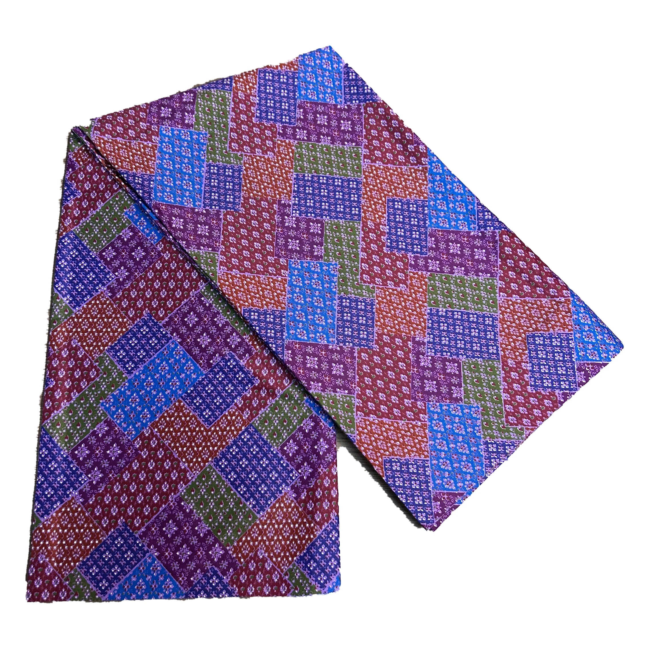 New product!!! Polyester microfiber yarn cage fabric, polyester Thai printed yarn cage fabric, Indonesian yarn cage fabric