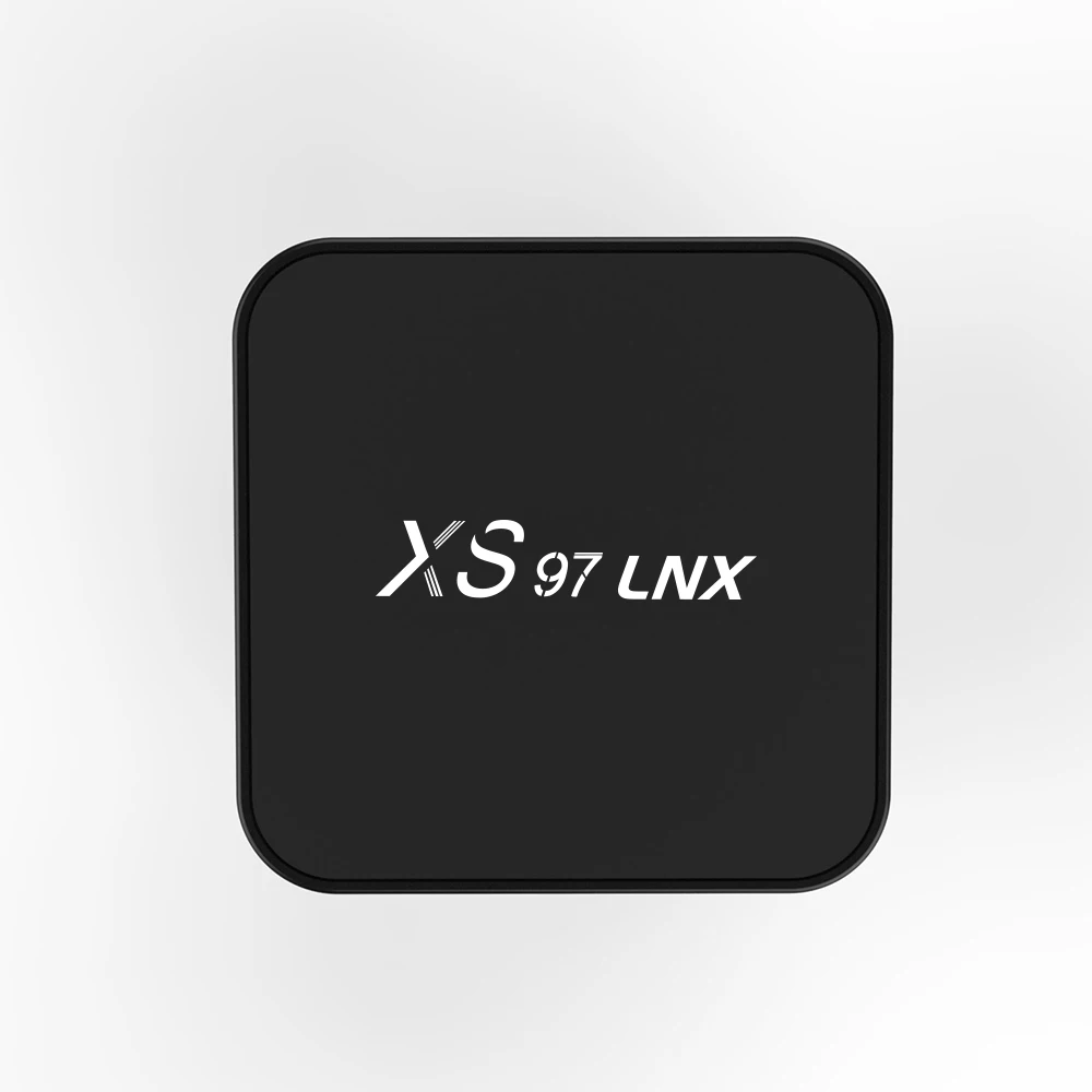 Unique DesignXS97 LNX 4K ott stb ARM cort-ex A53 tvbox linux tv box With fast shipments