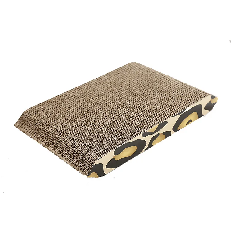 Cardboard Recyclable Corrugated Scratching Pad Scratch-resistant Bed Cat Scratcher Cardboard for cat