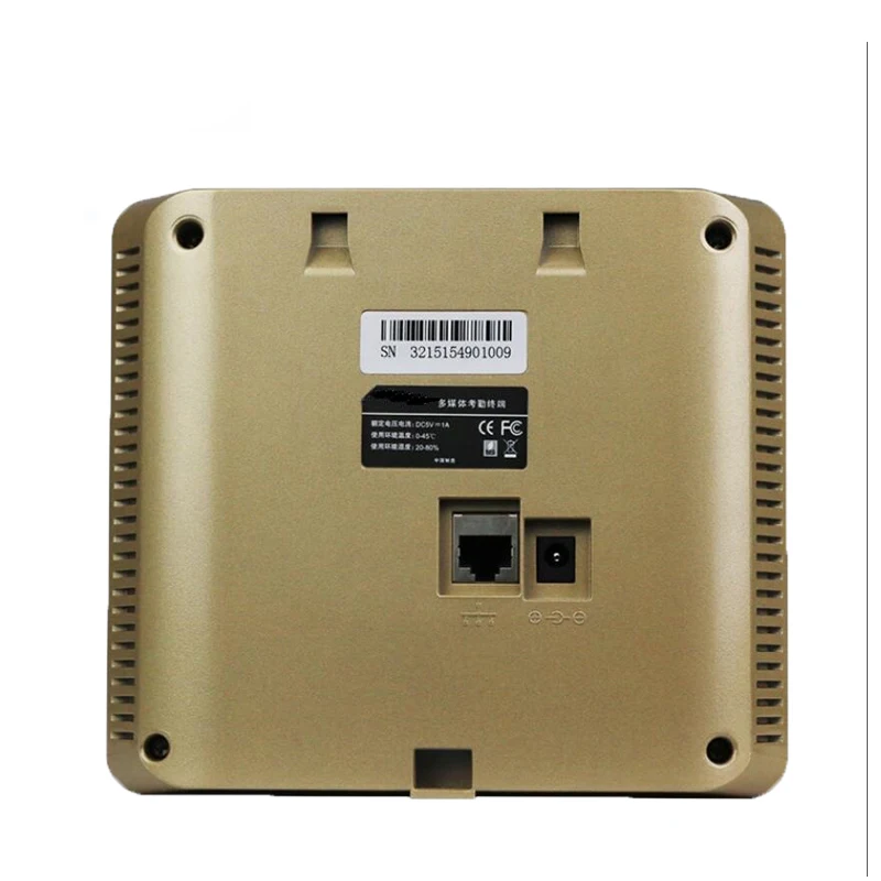 Wireless Biometric Facial Recognition Time Attendance Terminal WIFI Face Time Clock Employee Fingerprint Time Attendance