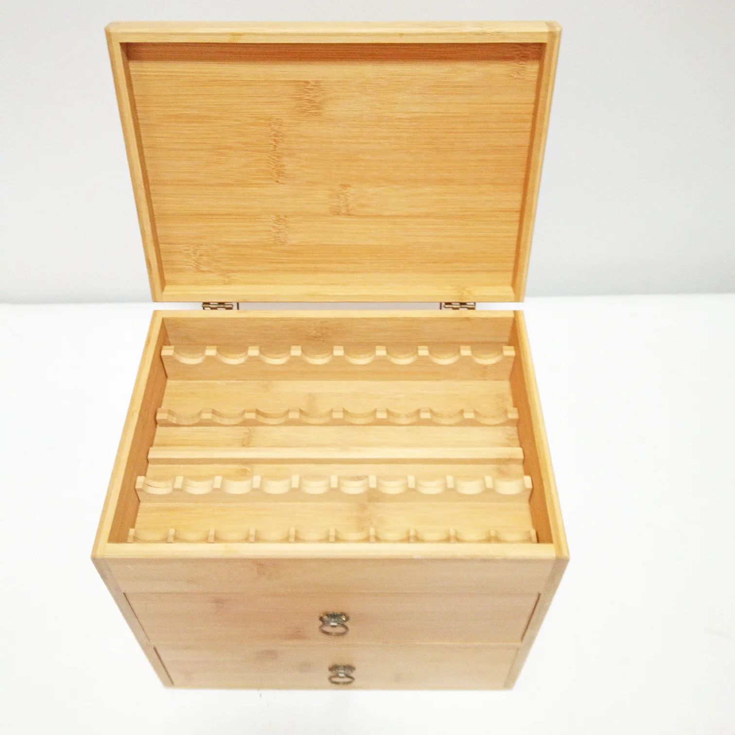 customized novel design matt finish wooden essential oil box bamboo box