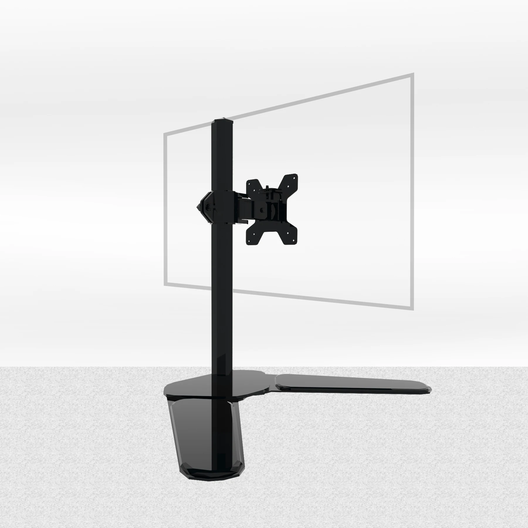 Low Price Guaranteed Quality Single Monitor and Laptop Desk Mount Arm 8kg Per Arm 45*13*10.2 100-400mm 100x100mm KHCOOHOO CN;ZHE