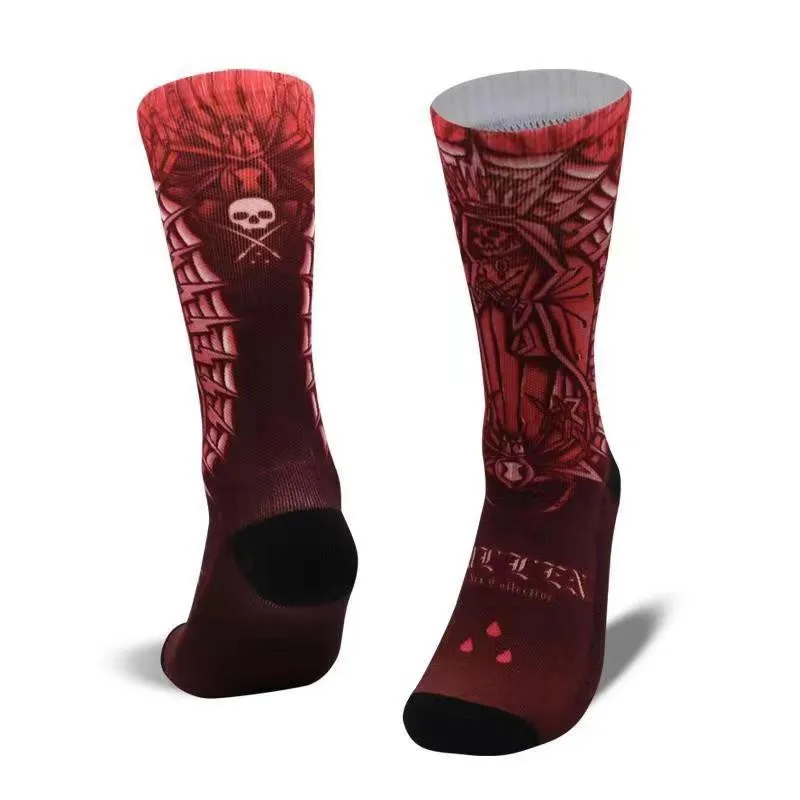 Custom Tube Cartoon Comic Skateboard Movie Socks Men And Women Anime Sponge Socks Dress Knitted Funny Sock