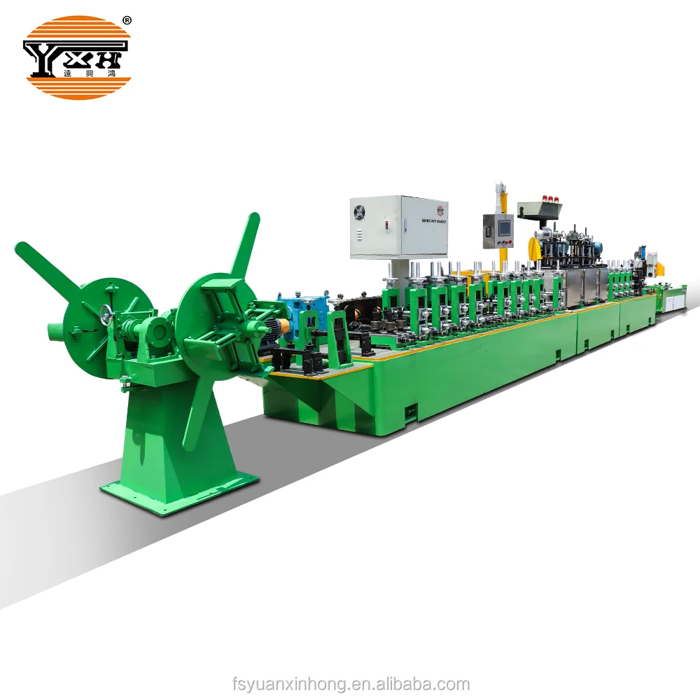 Bicycles tube round Stainless Steel Horizontal shaft 40mm Pipe Making Machine