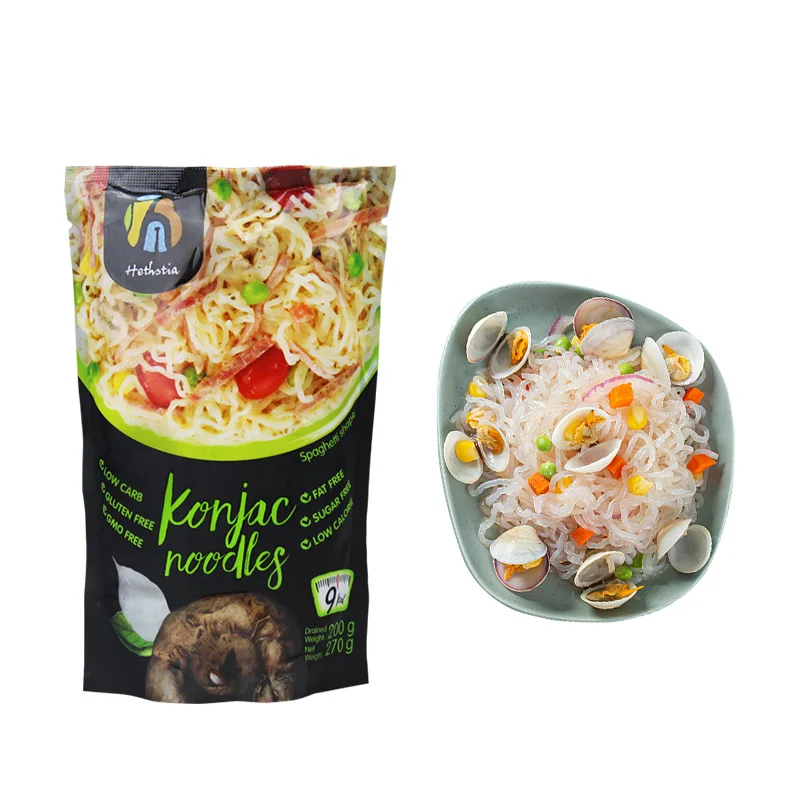 Органический сертификат Shirataki, лапша быстрого приготовления, Конжак