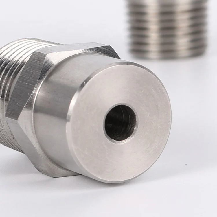 BYCO 1/4 BSPT Metal Low Pressure Solid Full Cone Mist Spray Nozzle For Cooling