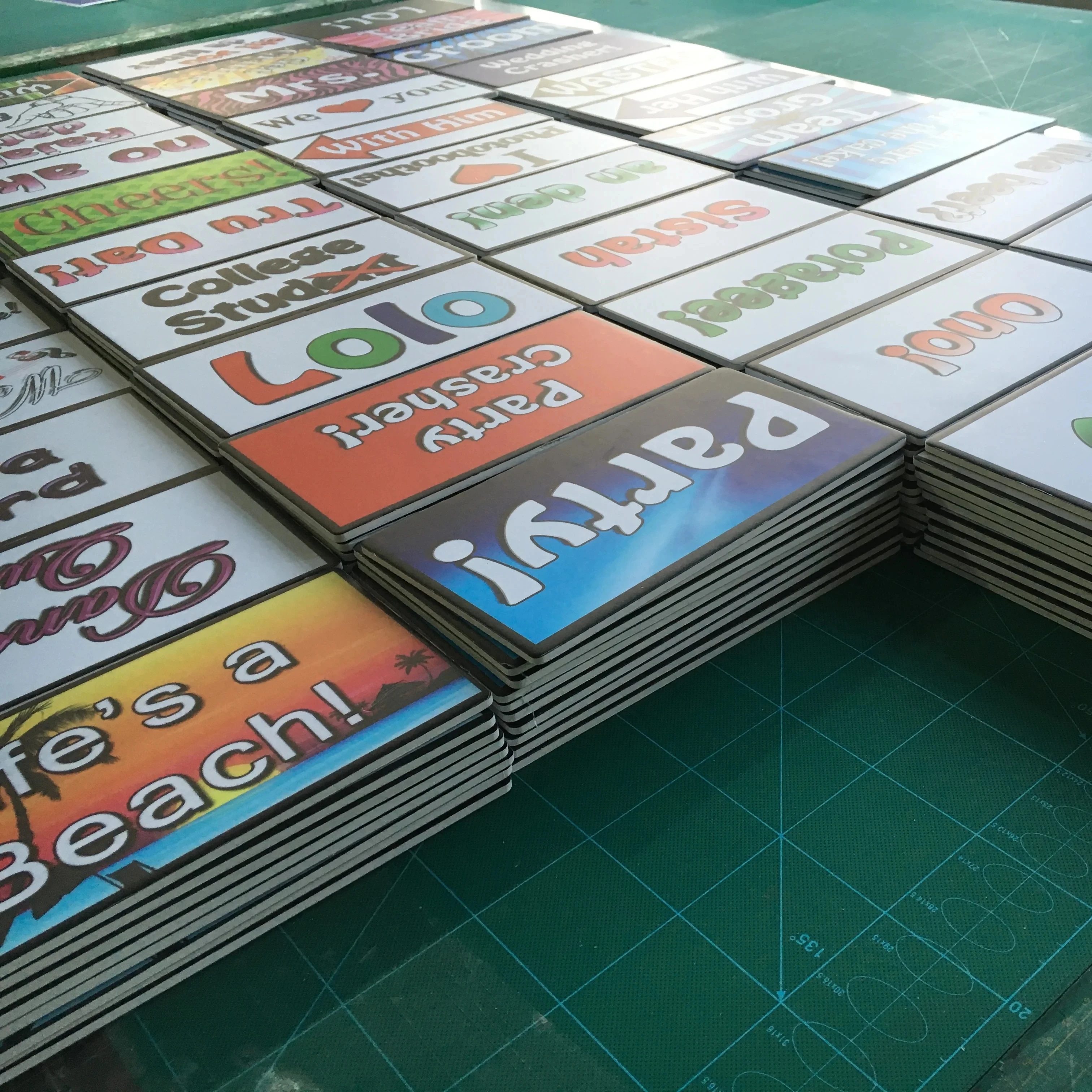 5mm Custom A5 Promotion Advertising Stand PVC Foam Board Sign for Table